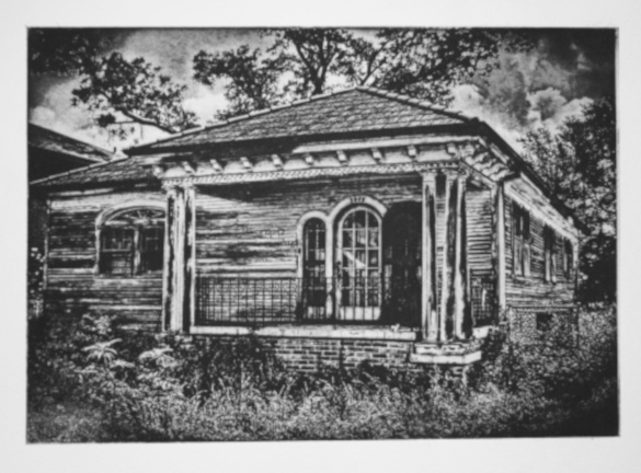 New Orleans house - 8 x 10